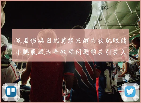 浓眉伤病困扰持续发酵内收肌眼睛小腿腹股沟手韧带问题频发引发关注