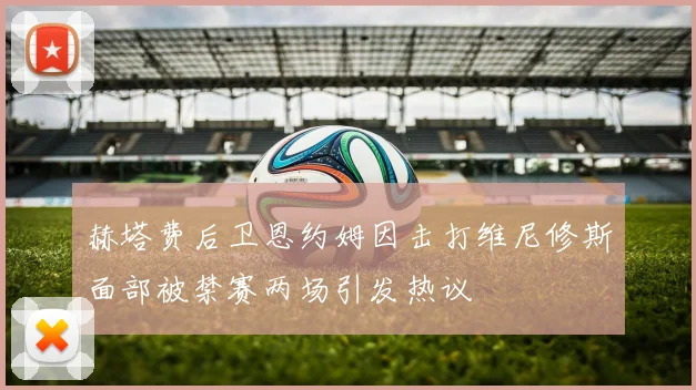赫塔费后卫恩约姆因击打维尼修斯面部被禁赛两场引发热议